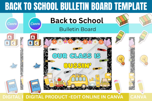 Back to School Bulletin Board Template: A Vibrant Start