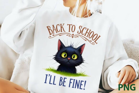 Back to School I ll Be Fine Sublimation for Creators