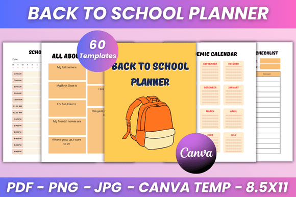 Back to School Planner Kdp Interior: The Ultimate Guide to Organized Learning
