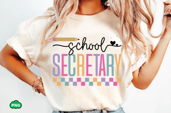 Empowering School Secretaries with Premium Digital Designs for Custom Apparel and Decor